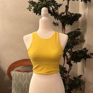 Athleta Crop Tank with Pads